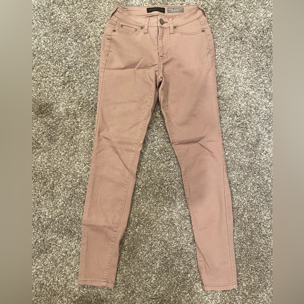 Aeropostale Women's Jeggings - Light Brown